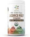 Organic Aura Licorice Root Powder 16Oz -1Lb. Přírodní trávicí a imunitní podpora. Zvyšuje celkové zdraví. 100% přírodní a syrové Superfood dodatek. Žádný GMO. Gluten Free.
