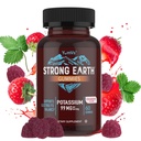 YumVs Draslík Supplement Gummies - Strawberry Flavor - 99 mg (jako Citrát draselný) per Serving - Podporuje rovnováhu elektrolytů - Vegetarian Kosher Halil gluten zdarma čisté draselné gumy (60 Počet)