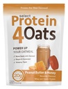 Pescience Protein4Oats, Protein Powder to make Amazing Tasting Protein Oatmead, with Syney and Casein, gluten Free, Arašídové máslo a med, 12 Služeb