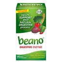 Beano trávicí enzym, Preventivní úleva od plynu pro dospělé, pomáhá zabránit plynu a nafouknutí, 150 tablet