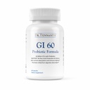 Probiotická formule Dr. Tennanta s prebiotiky CFU 124; 30 miliard CFU CFU 124; Time-Release, Acid- Residant, Vegan Kapsle CF124; Gluten- Free, Dairy- Free, Bez hořlavosti