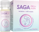 SAGA Organic Lactation Shots CLAS124; Doplněk k mateřskému mléku s adaptogeny - Fenugreek & Mléko Thistle CLAS124; Vysoká biologická dostupnost & Rychlý nástup 124; Zvyšuje denní dodávky mléka CLAS124; Orange Mimóza 2oz Shots (6-Pack)