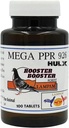 HULX MEGA PPR 926 100 Tablety, Rooster Booster Vitamíny Zdraví Kuřecí doplněk Vitamin B Complex & 80 Type Bylinné Extract Support Blood, Endurance Energy Feed Bird Hen Food