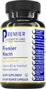 Premier Research Labs Niacin - Flush Free Niacin s Inositolem Hexanicotinátem, Niacin No Flush, B3 Niacinamid vitamin dodatek pro podporu krevního oběhu - 60 Vegetariánských kapslí