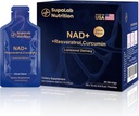 NAD + Resveratrol Dodatek 300mg Nicotinamid Adenin Dinucleotid, 200mg Kurkuminoidy a 500mg Olive Leaf - vysoce čistota NAD dodatek pro antiaging, energii, zaměření