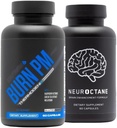 Socha národa V Shred Burn PM a Neuroctan Brain Supplement Bundle