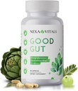 Good Gut - Digestion Podpůrné Byliny Obnovit Gut zdraví - Podporovat zdravé Bowel Movements, Reduce Bloating & Boost GI motility w / Triphala & Artyčok Extract - 60 Kapsle