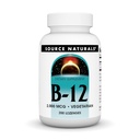 Zdroj Naturals Vitamin B-12, Podporuje výrobu energie, 2000 mcg - 200 Vegetariánských Lozengů