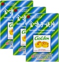 Golden throat Lozenge Kašel Kašel (Jinsangzi Houpian) (12 Lozenges Per Pack) (3 balení)
