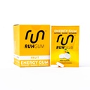 RUN GUM ovoce energie žvýkání guma 50mg kofein Taurin & B-Vitamíny per kus, 24 Kusy (balení po 12) Cukr zdarma, nula kalorie, žádný aspartam, a gluten zdarma