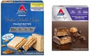 Atkins arašídové máslo protein Wafer crisps 5 Počet a čokoládové karamelové tyčinky 5 Počet Bundle