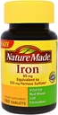Nature Made Iron 65 mg tablety 180 ea (balení po 3)