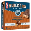 Proteinové tyčinky CLIF BUILDERS - Čokoládové arašídové máslo Flavor - 20g rostlinného proteinu - Gluten Free - Non- GMO - Nízký glycemický - No umělé sladkosti - 2.4 oz. (6 balení)
