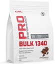 GNC Pro Performance Bulk 1340 Mass Gainer Protein Powder, 50g, Gluten Free, Syrovátka, Creatine, BCAA, třetí strana testováno, Muscle Recovery & Growth, Mikronutrients, Double Chocolate, 9 Služeb