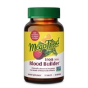 MegaFood Blood Builder Iron Supplement for Women & Men - Zvýšení hladiny železa bez vedlejších účinků - Boj proti únavě - Vitamin B12, kyselina listová a vitamín C - Vegan - 72 Mini tablety (36 Služeb)