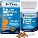 HERBION Naturals Gastrointestinální podpora Bylinné mísení pro upset Somech Relief, Gastrointestinální zdraví a funkce, Příležitostné kyselé požití, Zdravá střevní Flora, 60 Počet, Balení po 1