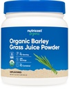 Nutricost Organic Barley Grass Juice Powder (1 LB) (Neochucený)
