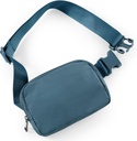 ODODOS Unisex Mini pásek Bag s nastavitelným popruh malé Fanny Pack pro cvičení běh turistika, modrá