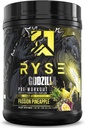 RYSE Godzilla X Noel Deyzel Pre Workout Powder - Passion Ananas - 400mg Kofein, High Stim Pre- Cvičení pro muže a ženy s Citrulline & Beta Alanin - Energie, Pump & Focus - 20 / 40 Služení