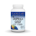Planetární Herbals Triphala Gold 550mg Cleanser & Tonifier Extra Strength Ayurvedic - 120 Veggi Caps