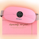 Besky Topný Pad pro časové křeče, Bezšňůrový menstruační topný Pad, Topení Pads s 3 Teplo Levels a 3 Masážní módy, pro záda nebo období úlevy od bolesti, Nejlepší dárky pro ni, Ženy a dívka (růžová)