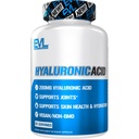 Eluce Vegan Dietní Hyaluronic kyseliny dodatek Nutrition 200mg Hyaluronic kyseliny Kapsle Suchý dodatek pro kůži pro ženy a muže na svědění nebo poškození kůže - vysoká potence biologicky dostupné Non GMO vzorec