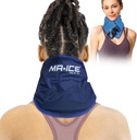 MR.ICE Neck Ice Pack Wrap for Injuries Reuse Cold Pack - Gel Ice Pack for Neck and Shoulders with Plush Backing - Cold Compress for Pain Relief, Otok, Sportovní zranění
