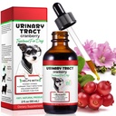 Moč Trakt pro psy, pes Močové Trakt Léčba infekce Kapky podporuje močový měchýř, ledvinový kámen a pes UTI, Pet Dodává zdravotní péči, Bacon Flavor- 60ml / 2.02oz