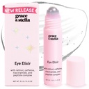 Grace & stella Under Eye Serum - Retinol & Caffeine Eye Serum for Puffness, Dark Circles, Wrinkles - Veganská péče o pleť