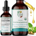 Ashwagandha tinktura - Promotes Vitality, Uklidňuje mysl, imunitní podpora, Adaptogen, Lemon Balm, Bylinný dodatek - 2 Fl Oz