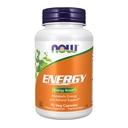 Nyní Potraviny Doplňky, Energetický dietní dodatek (Includes B Vitamíny, Zelený čaj, Panax Ginseng a Rhoddiola), 90 Kapsle