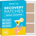 Party Recovery Patches 42 Pack - Wake Up Refreshed & Energized with our 100% Natural Ingredients Patch - Skin- Friendly & Waterproof - Aplikovat před pitím - Vylepšený ranní vzorec