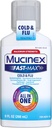 Mucinex Fast- Max Maximální síla All- in- One Cold & Flu, 9 oz Lahvička, pro použití na bolest hlavy, bolest na těle, krční hrdla, horečky, překrvení hrudníku, kašel, Nasal / Sinus zácpa, a Sinus tlak