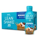 GNC Lean Shake 25 protein Shake, Klinicky osvědčené řízení hmotnosti, Výměna jídla, 25g protein s nulovým přidaným cukrem, připraven k pití, kokosové karamel, balení 12