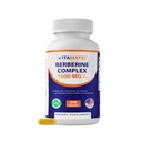 Vitamatic Berberine s Ceylon Skořice, 1500mg, 240 Vegetariánské kapsle, Non- GMO, gluten zdarma