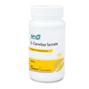 Klaire Labs SFI Health L- karnitin- tartarát - 500 mg aminokyseliny stabilizované L- karnitin - No Synthetic D- karnitin (60 tobolek)