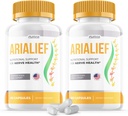 (2 Pack) Arialief Kapsle Sciatica - Oficiální Formula - Arialief Vitamin dodatek Pokročilá síla Formule, Arialief Kapsle Nutriční Podpora Maximální síla Celkově Wellness (120 Kapsle)