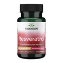 Swanson Resveratrol - Vyšší potence 250 miligramů 30 tobolek (1 balení)