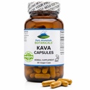 Čisté horské botaniky Kava Kava Kapsle - 90 Kosher Vegan Caps s 400mg Wild Vanuatu Kava Root Extract
