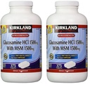Podpis Kirkland Glucosamine s MSM, 375 Tablety (2 balení)