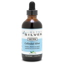 Ultra Silver ® koloidní stříbro 124; 500 PPM, 4 Oz (118ml) CLANER 124; Minerální tekutý dodatek CLANER 124; Pravé koloidní stříbro - s kapátkem