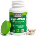 Naturenetics DigestWise Digestivní Enzymy - 10 Výkonné Vegan Enzymy na podporu trávení, plyn, Bloating & zácpa Relief - Keto Friendly - Lab Tested - 90 Kapsle (1)