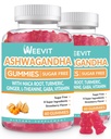 Ashwagandha Gummies s vitamínem D pro ženy a muže, Ashwagandha Gummy s Maca kořenový prášek 124; Organic Ashwa Gummies for Boost Energy