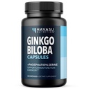Ginkgo Biloba 120mg s fosfatidylserinem - Nootropic Brain Health, Memory, and Focus Supplementary - Podporuje kognitivní funkci, duševní jasnost a bdělost - 60 Non- GMO Kapsle, 2 Měsíční dodávka
