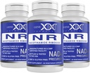 Genex Perceps NR Nikotinamid Riboside 300mg (3 balení) NAD + Prekurzor pro zdravé stárnutí - GMP- Certified, Non- GMO, gluten- Free, Vegetarian