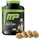 MusclePharm Combat Protein Powder, Cookies 'N' Cream Flavor, Fuels Muscles for Productive Workouts, 5 Zdroje bílkovin včetně syrovátkového proteinu izolátu a vaječného albuminu, gluten zdarma, 4 LB, 52 Služeb