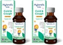 Hylandské Naturals Kids Cold & Cough, Daytime Grape Flavor Kašel Sirup Medicine for Kids Ages 2 +, Decongestant, Sore Throat & Alergies Relief, Přírodní léčba pro běžné studené příznaky, 4 Fl Oz
