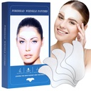 Přední vrásky Záplaty 12Pcs - Obličejové vrásky Záplaty pro antivrásky, Anti- vrásky s Aloe Collagen & Vitamin E, Přední vrásky Léčba žen