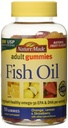 Nature Made Fish Oil Adult Gummies - Orange Lemon & Strawberry Banana 90 Ct, balení po 2 ks
